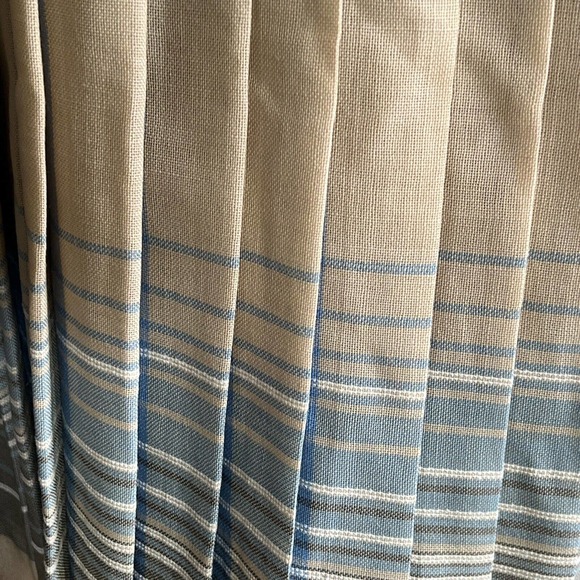 VTG Charlotte Ford Classique Reversible Pleated Midi Skirt Pure Wool 8 GORGEOUS - Picture 6 of 14